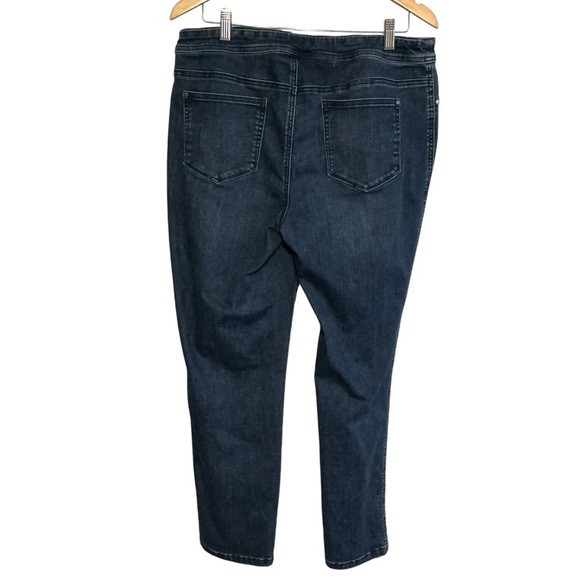 Chico’s elastic waisted pull on jeans‎ size 12 - Picture 5 of 5